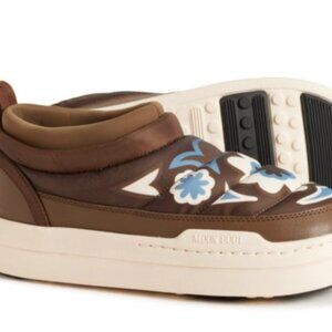 NIB New MOON BOOTS Park Soft Flower Sneakers Size EU 37 Womens USL 6 Retail $185